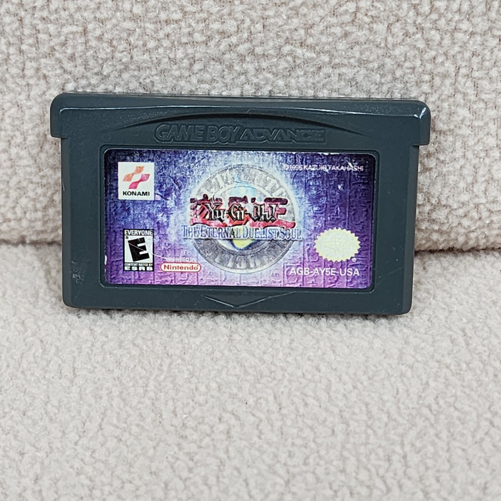 Yu-Gi-Oh! The Eternal Duelist Soul Nintendo Game Boy Advance 2002 GBA Save Works
