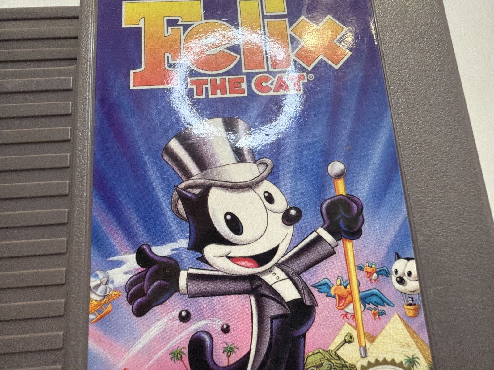 Felix the Cat Nintendo NES +Dustcover Tested Authentic CLEAN