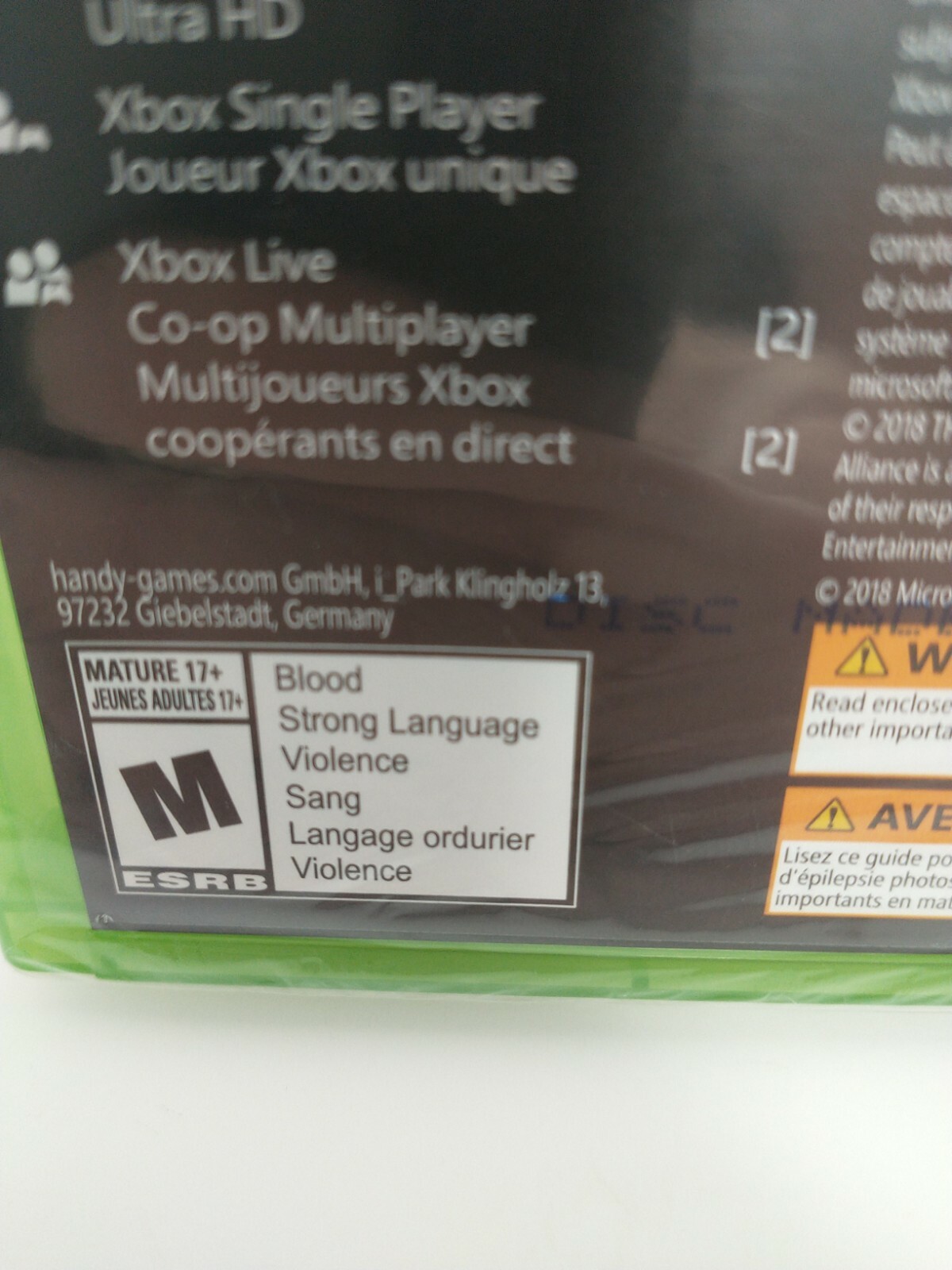 JAGGED ALLIANCE RAGE! XBOX ONE STILL SEALED! Turn Based Tactical Gameplay