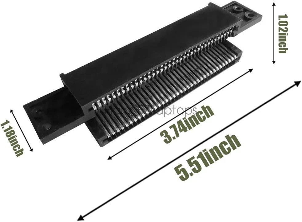72 Pin Connector Replacement Part with 3.8mm 4.5mm Screwdriver For Nintendo NES