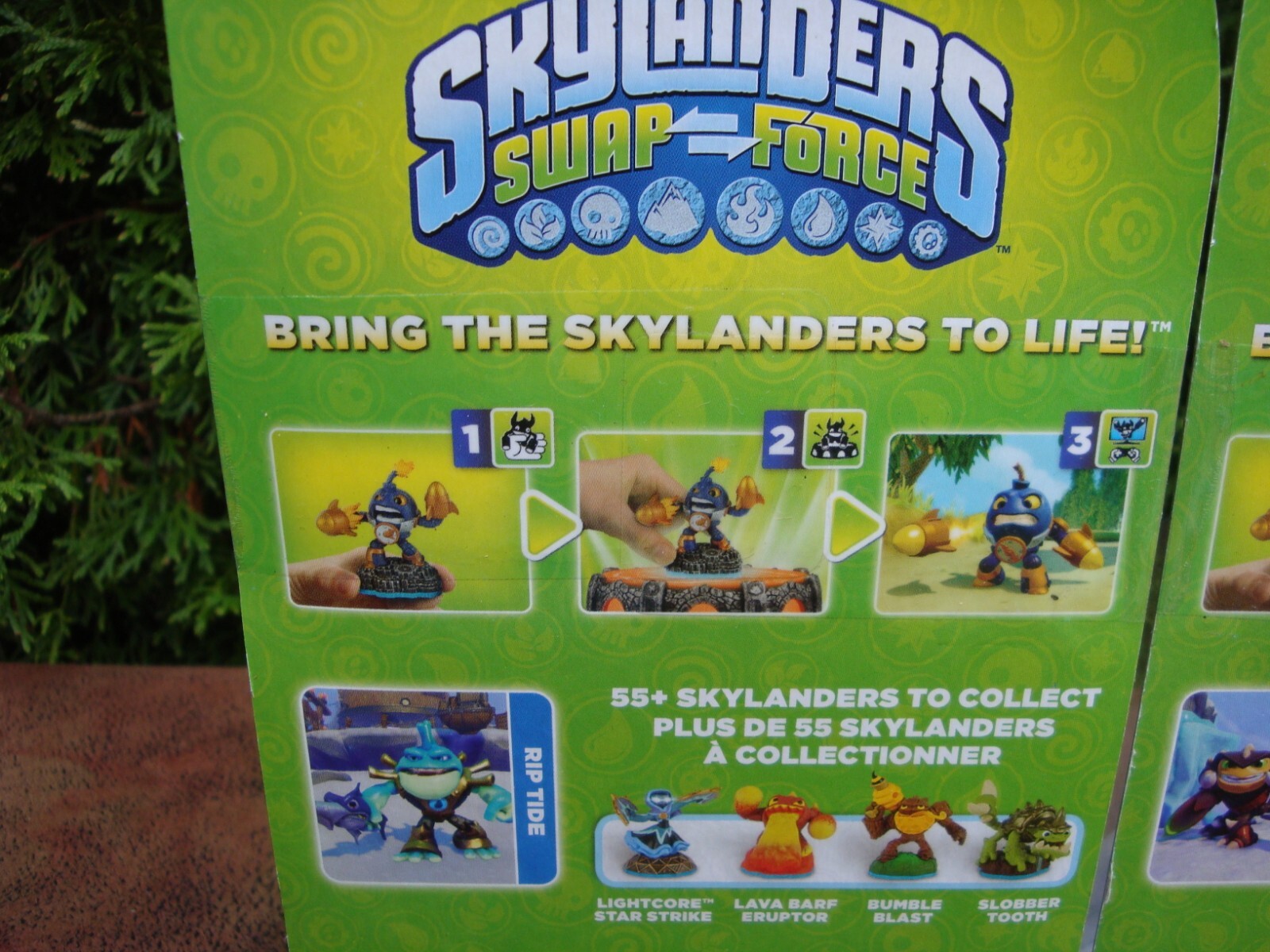 Lot of (2) Skylanders Swap Force Figures- (Rip Tide & Scorp) by Activision 2013