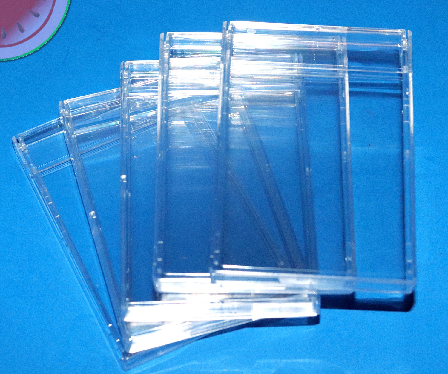 5 X Jewel Case Game Holder TURBO GRAFX PC Engine NEO GEO Memory Card TAITO G-NET