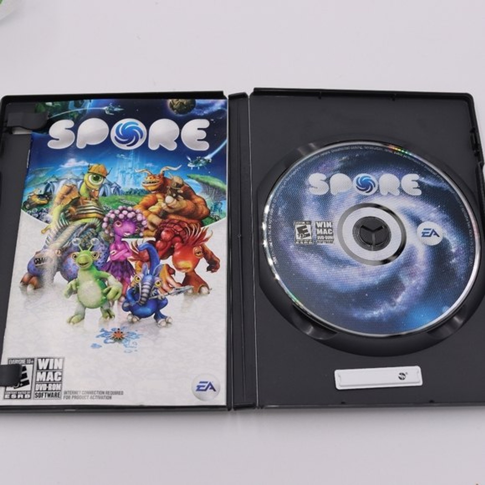 Spore Win Mac DVD-ROM Life Simulation Game Vintage 2008 Strategy Collector
