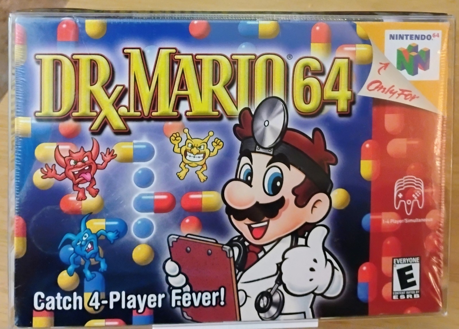Dr. Mario 64 Nintendo N64 Game Sealed New