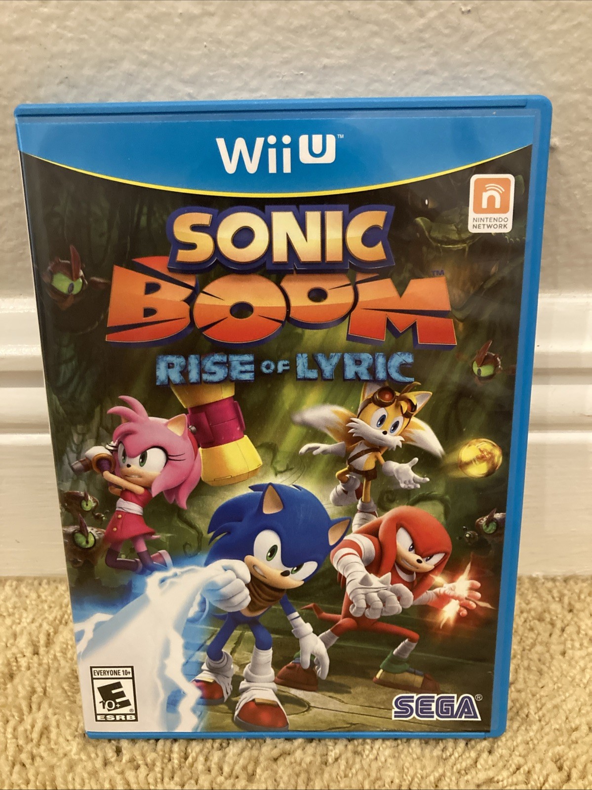 Sonic Boom Rise Of Lyric For Nintendo Wii U CIB- Tested!