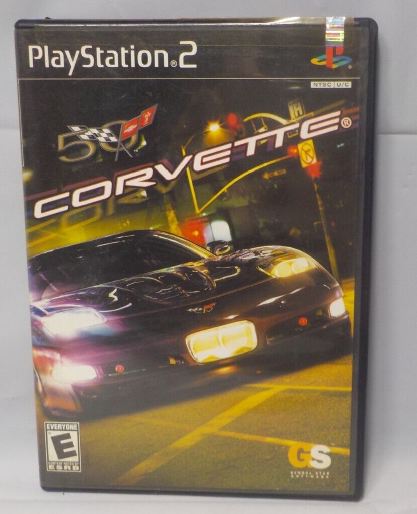 Corvette PS2 PlayStation 2 Complete CIB