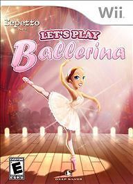 Let’s Play Ballerina (Nintendo Wii, 2010) Pre-owned No Manual