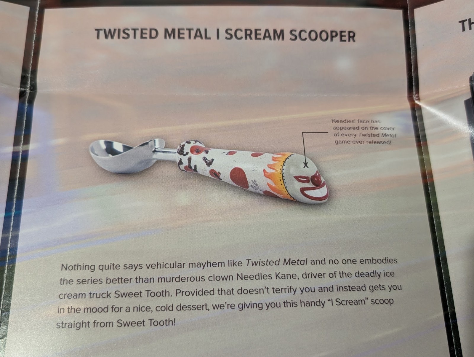 [New] Twisted Metal I Scream Scooper Ice Cream Loot Crate Gaming Exclusive PS