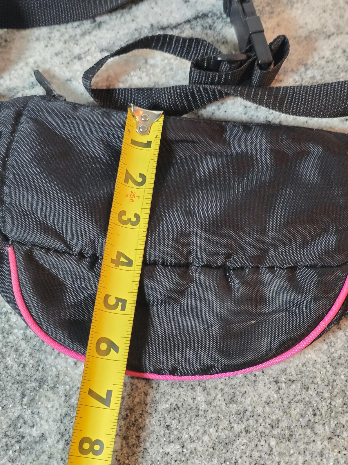 Vintage Nintendo Game Boy Fanny Pack Waist Bag Black Pink Logo Adjustable Nylon