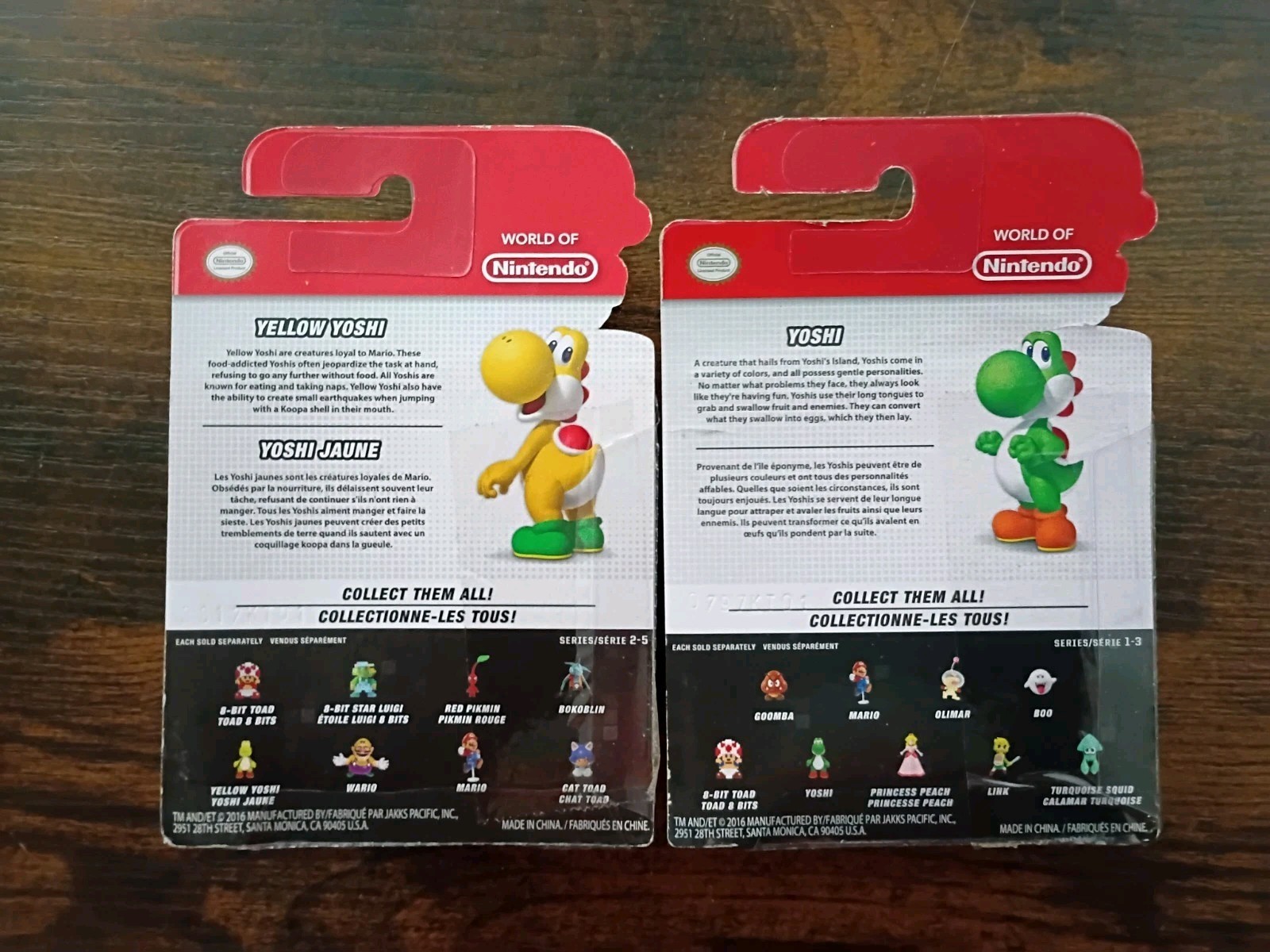 2.5″ YOSHI 7-PK Super Mario World of Nintendo Black Yellow Baby Blue Purple MORE