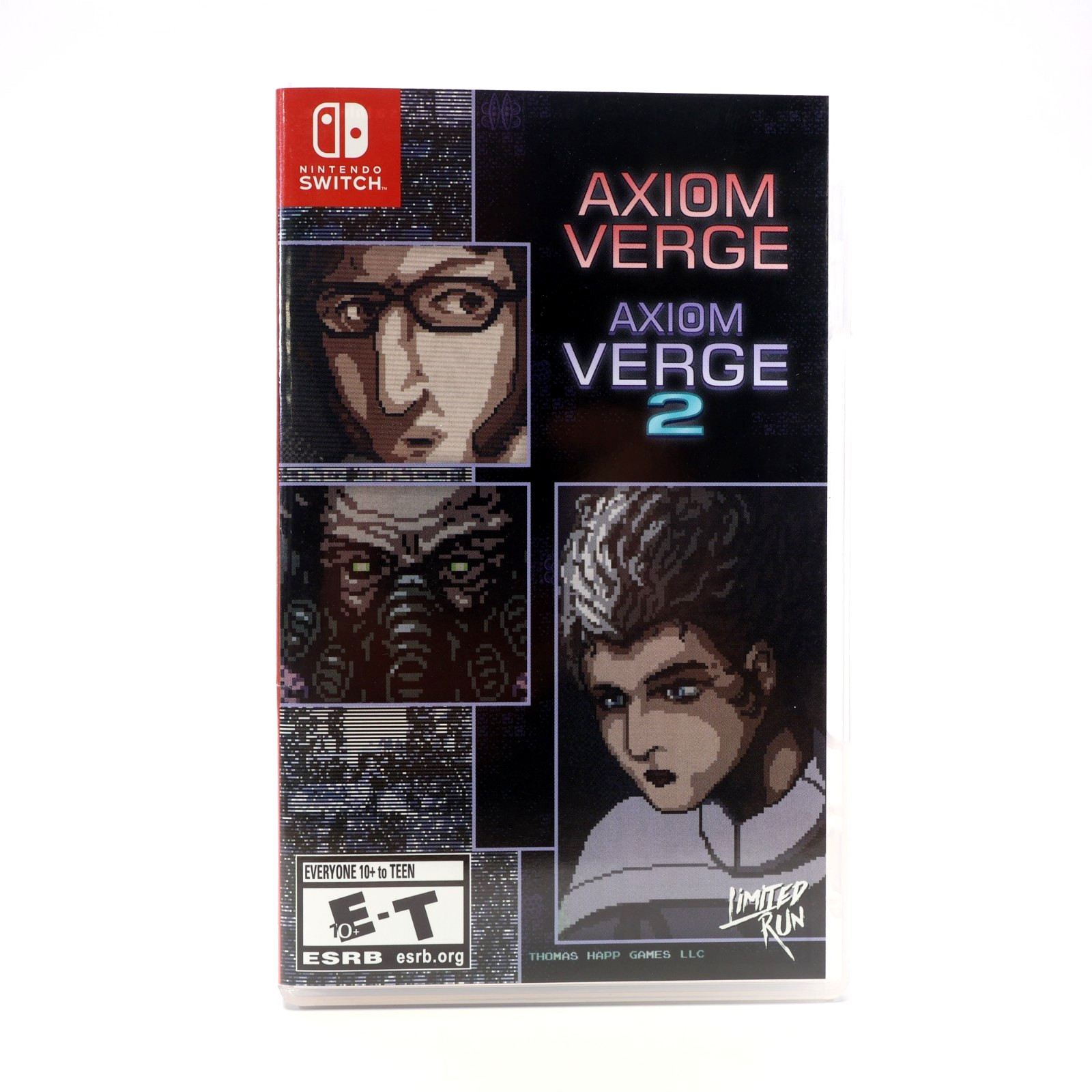 Axiom Verge 1 & 2 Double Pack Limited Run (Switch) CIB – Authentic Good Cond