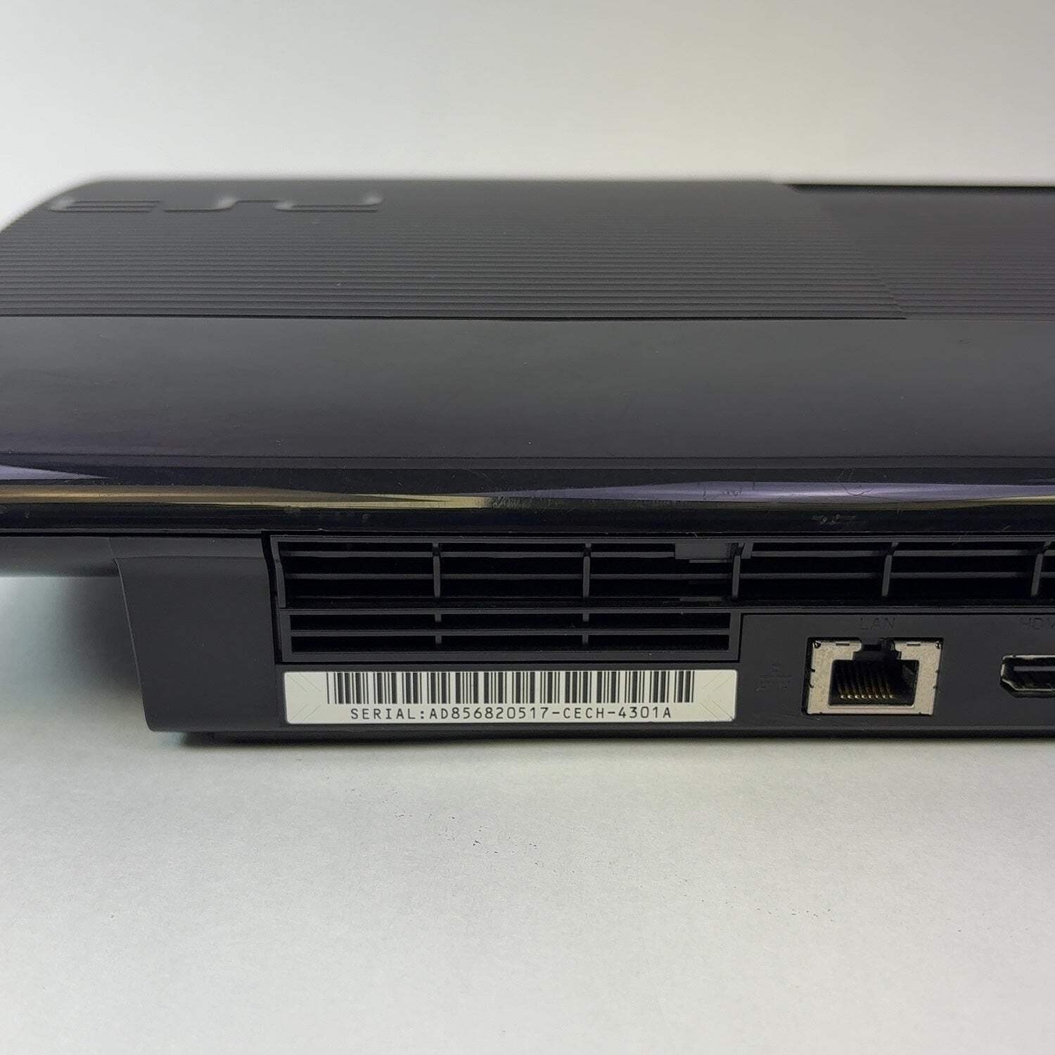 Sony PlayStation 3 Super Slim PS3 12GB Black Console Gaming System CECH-4301A
