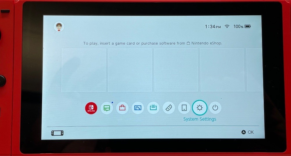 Nintendo Switch Red Edition Handheld Video Game 32GB w/Extras HAC-001