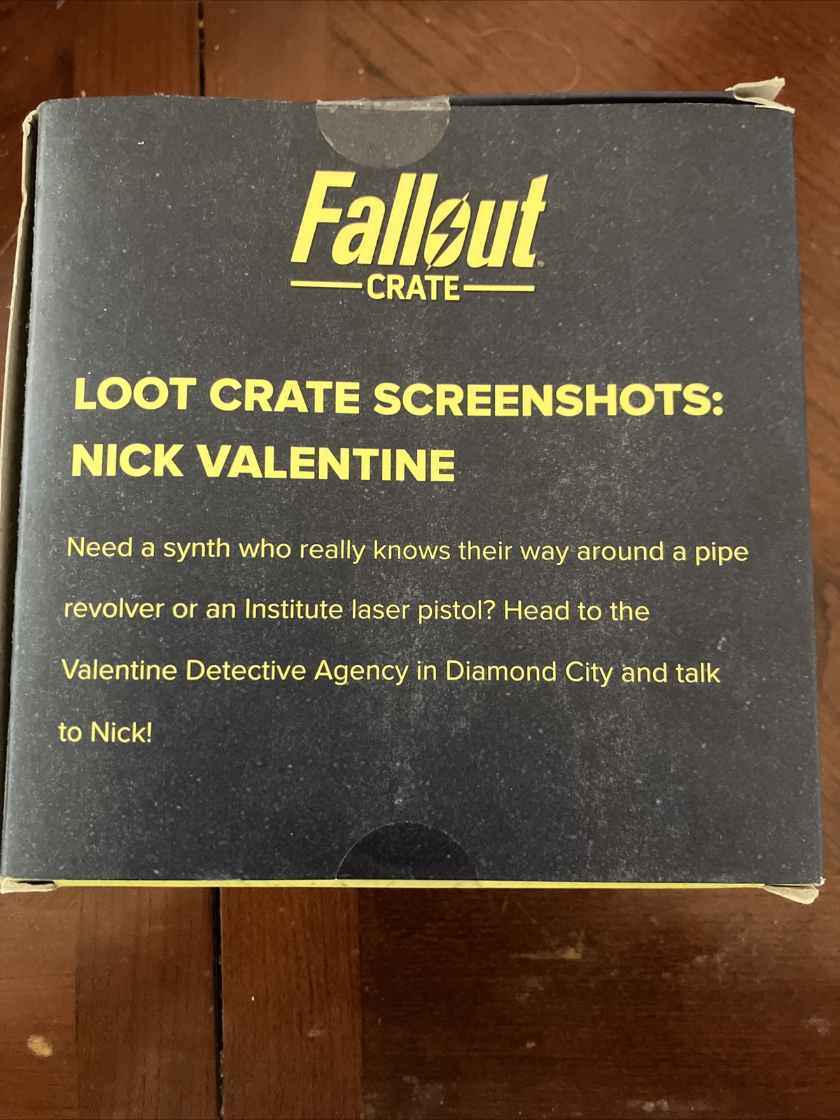 Fallout Loot Crate #2 Nick Valentine Figure S.P.E.C.I.A.L. Screen Shots Bethesda