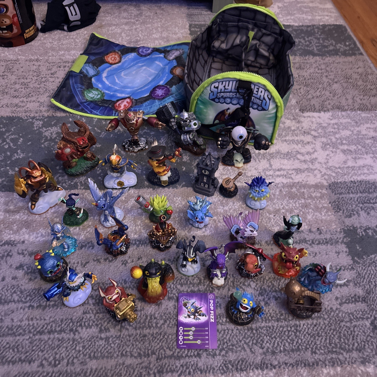 Activision Skylanders Lot Bag, TrapMasters, Giants, Swapforce, Extra Levels