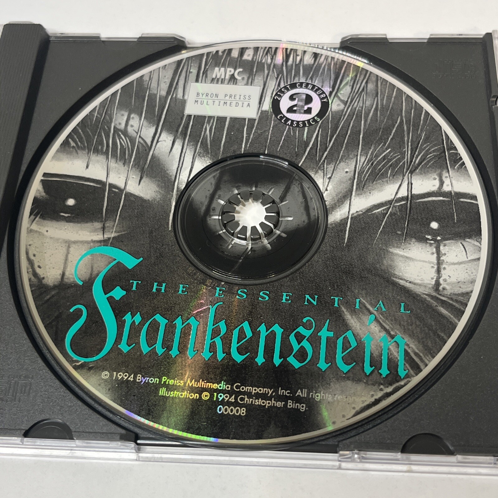 Vintage The Essential Frankenstein PC CD-ROM The Multimedia Experience Game 1994