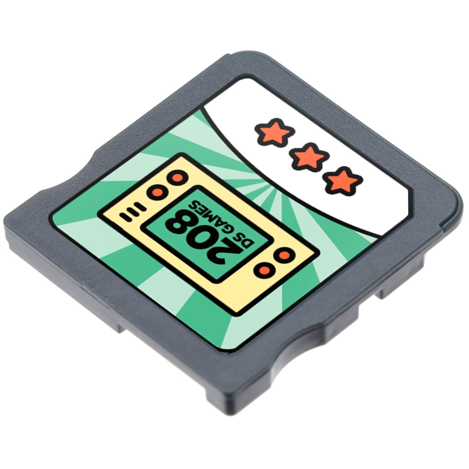 2025 Multilingual Retro Cartridge – 208 Games for DS Systems