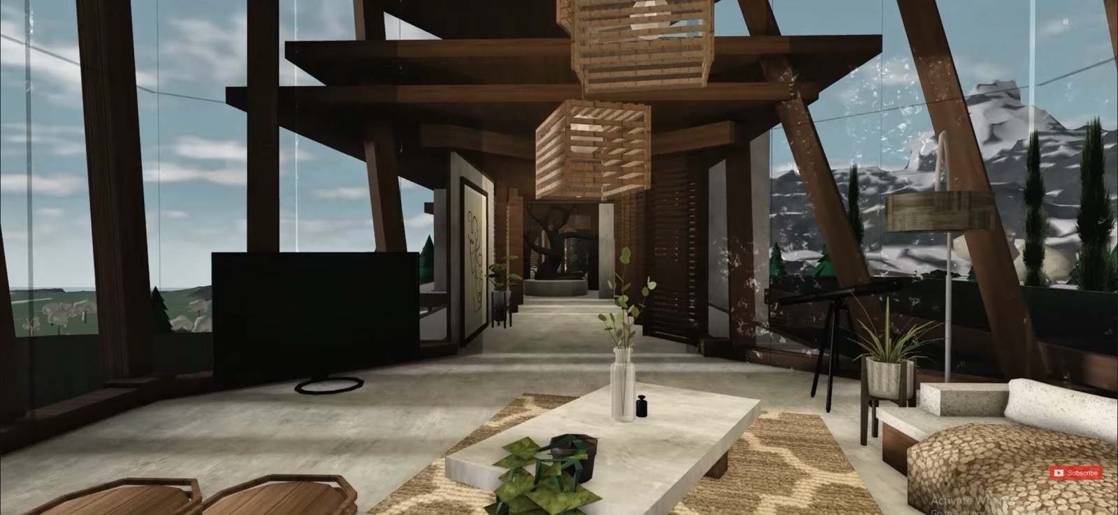 SPRING MODERN MANSION BLOXBURG.CHECK DESCRIP.FAST BUILDER FOR AFFORDABLE PRICE