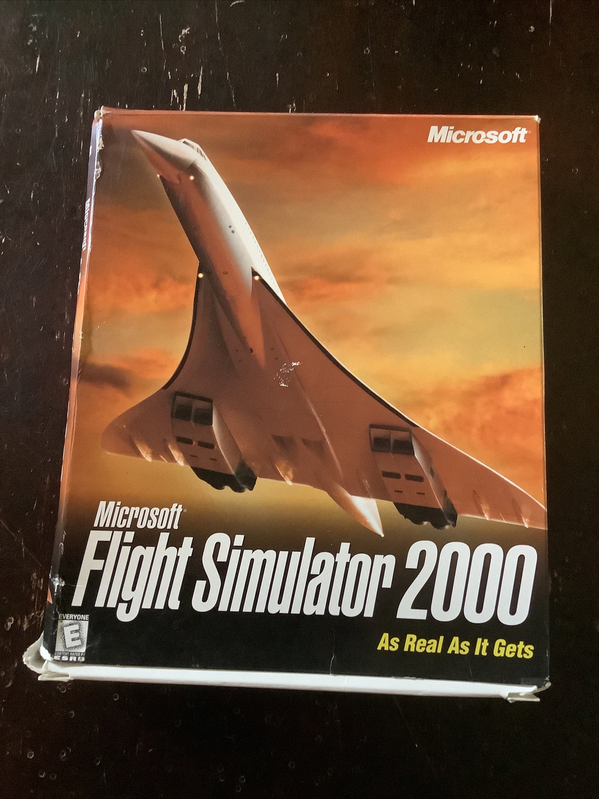 2000 Microsoft Flight Simulator CD Game Windows 95 & 98