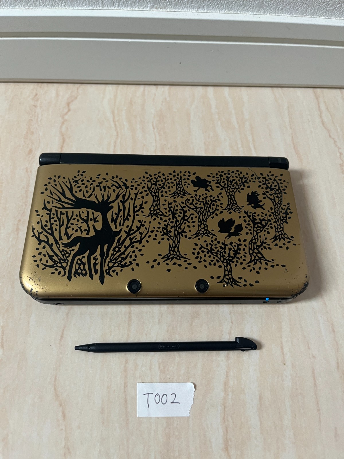 Nintendo 3DS LL Pokemon X Y Premium Gold Normal TESTED T002