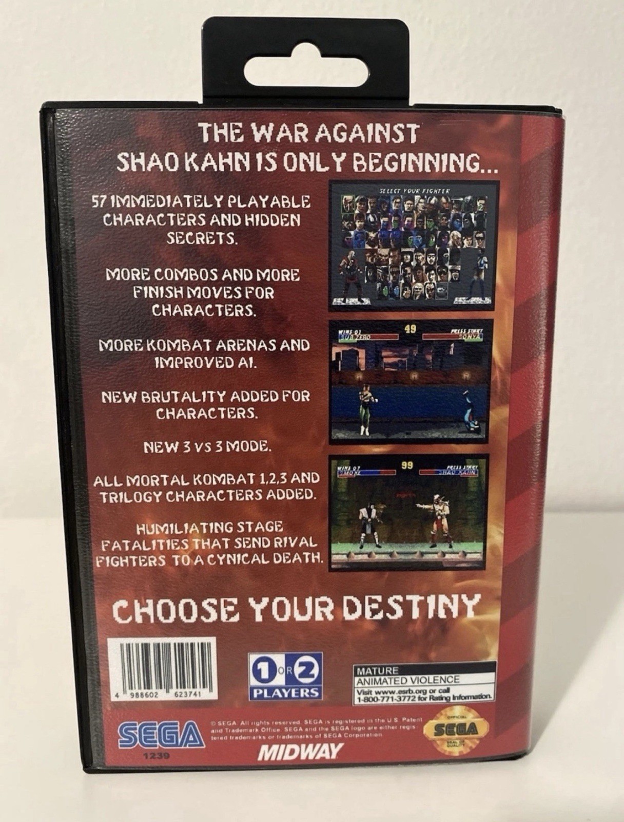 Ultimate Mortal Kombat Trilogy (Sega Genesis)
