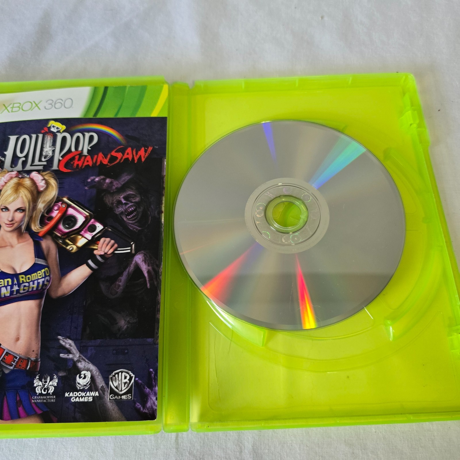 XBox 360 Lollipop Chainsaw Video Game Mature 17+