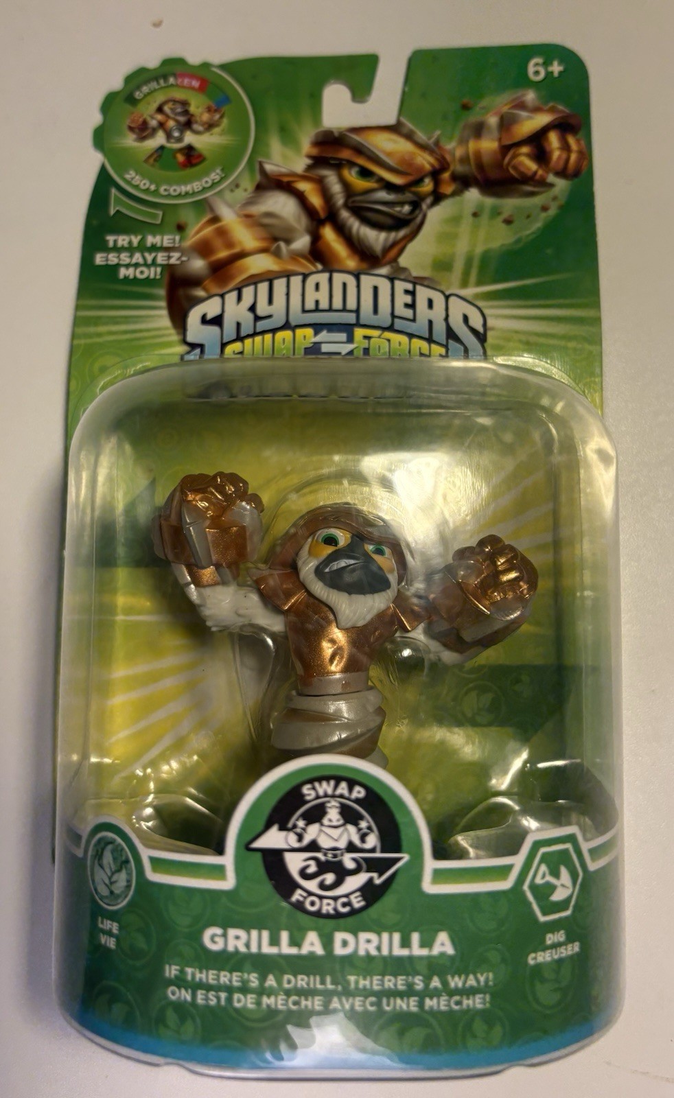 NIB Skylanders Swap-Force Grilla Drilla