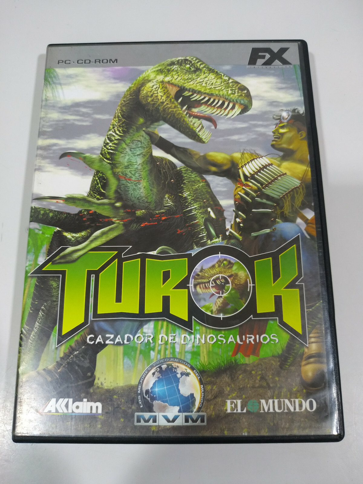 Turok dinosaur hunter MVM – PC CD-Rom Game Spain Edition