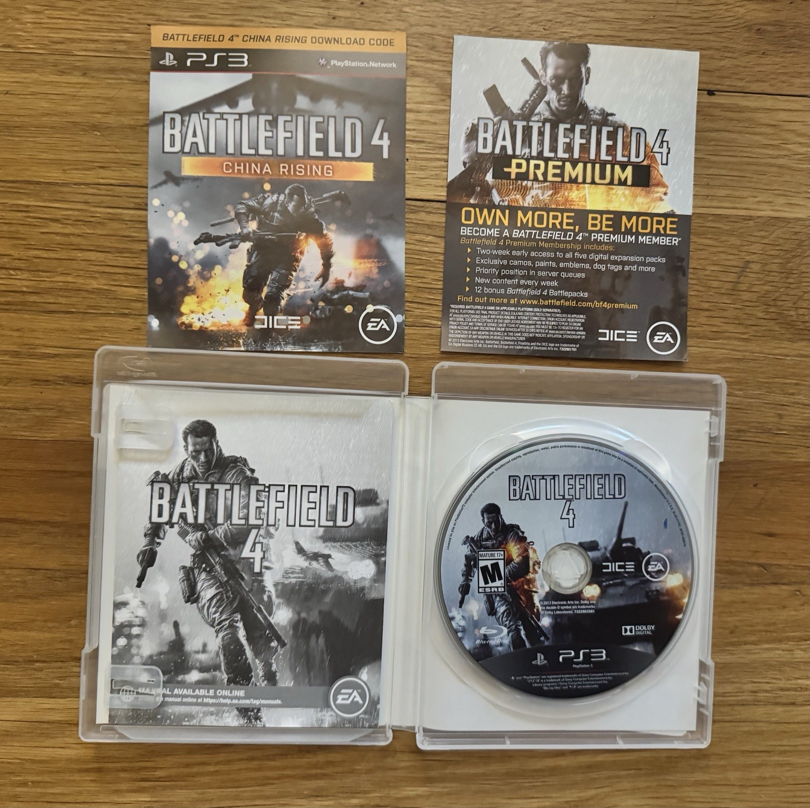 Battlefield 4 (Sony PlayStation 3, 2013). CIB. Tested