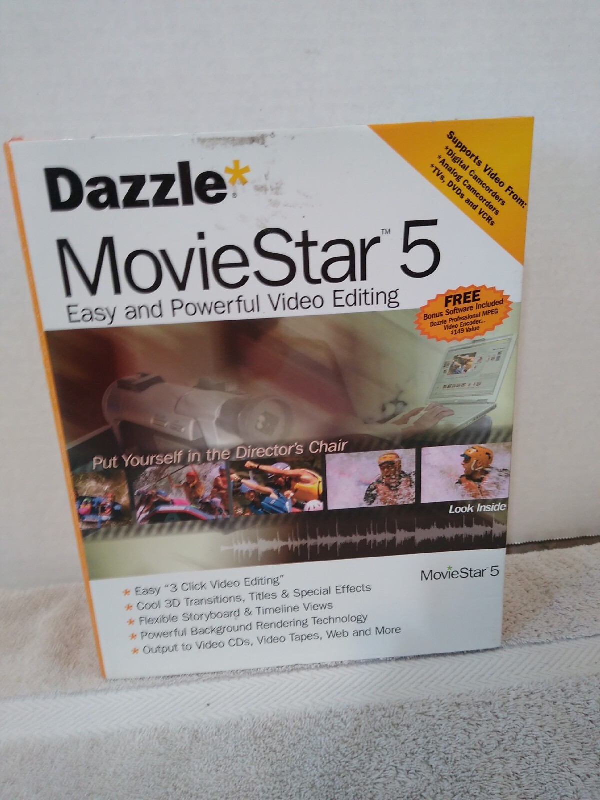 Dazzle Movie Star 5 DVD PC DVD Rom Windows Vintage
