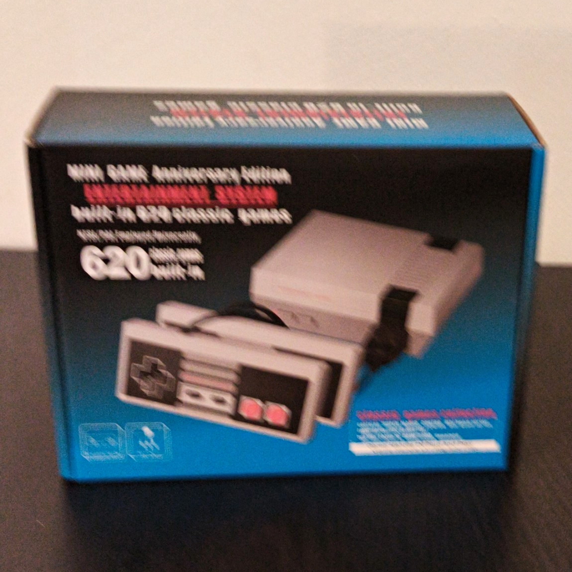 620 Built-in Games Mini NES Home Console, Plug and Play, Controllers, RCA
