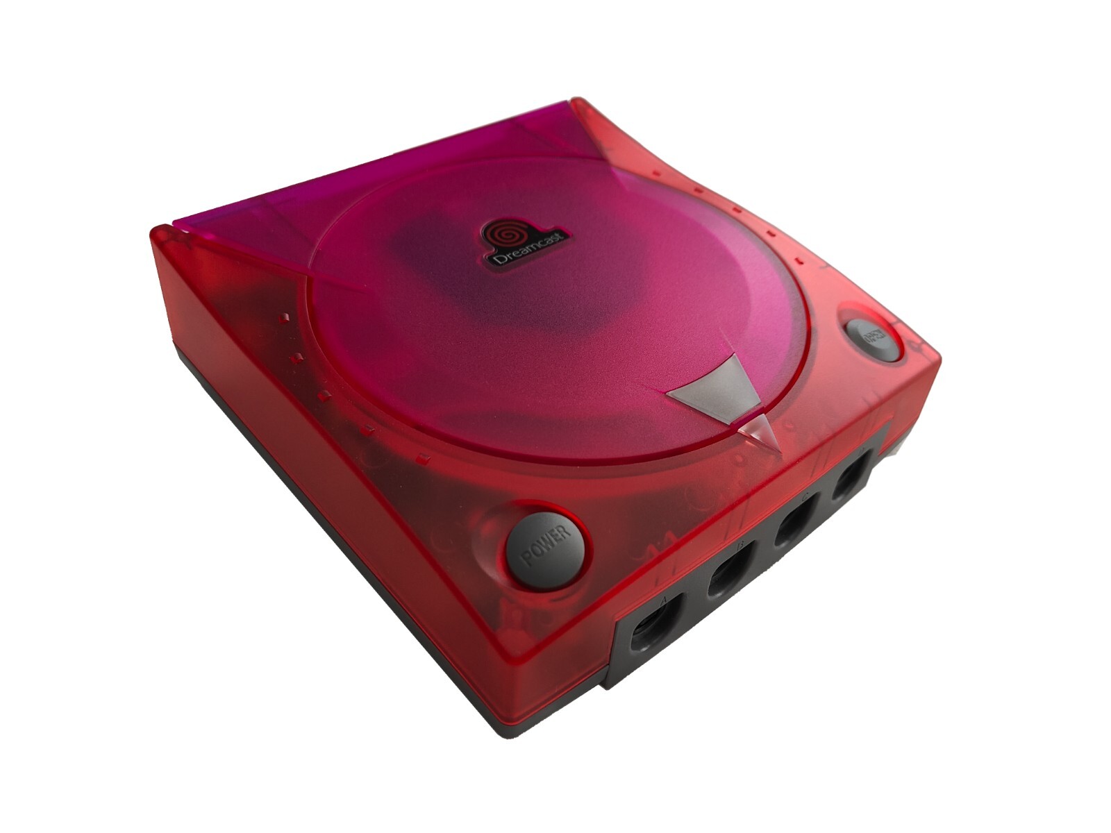 Dreamcast Purple＆red transparent shell replacement shell BRAND NEW (Veronica)
