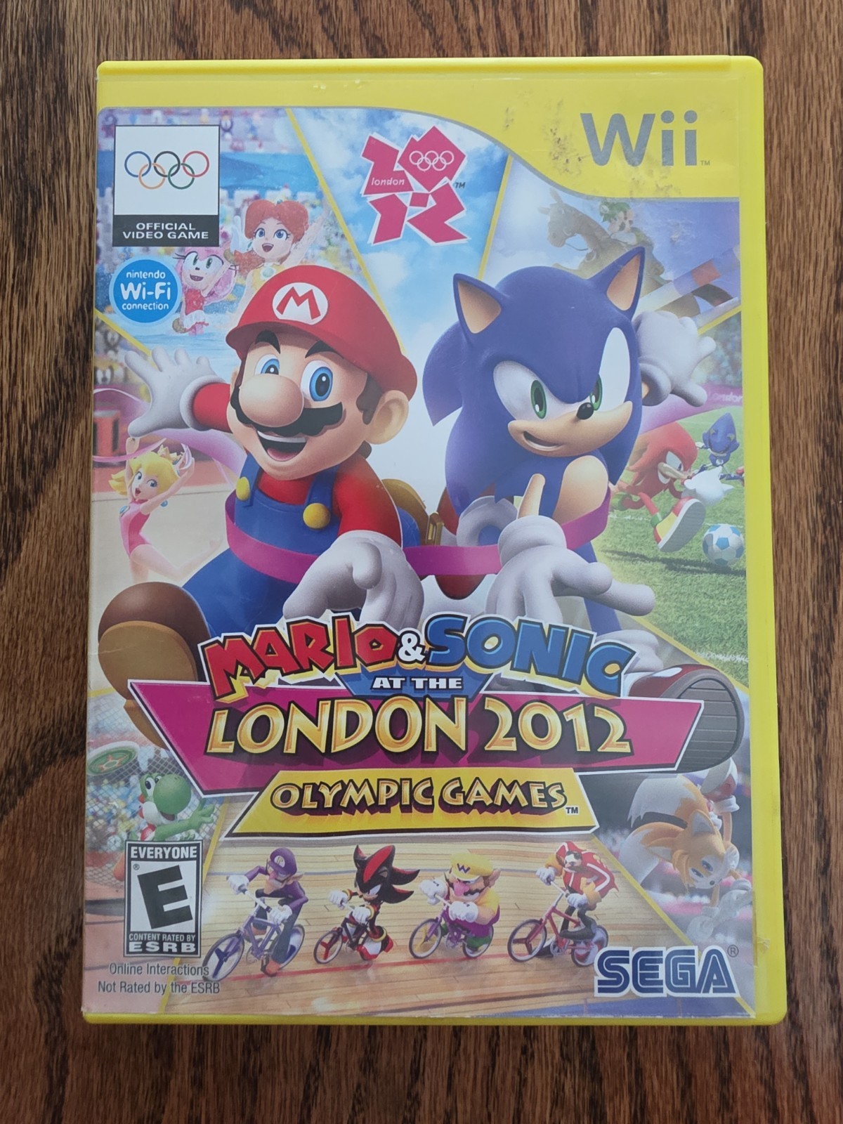 Mario & Sonic at the London 2012 Olympic Games (Nintendo Wii, 2011) CIB COMPLETE