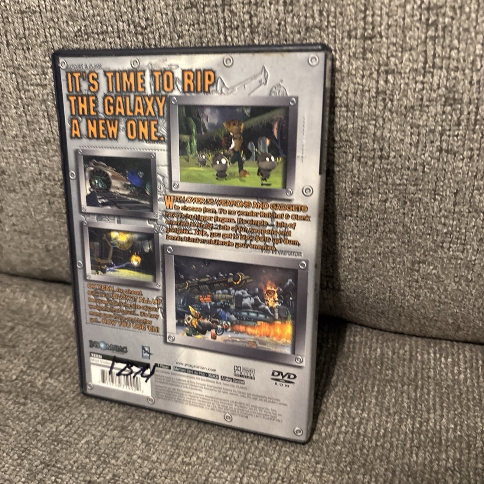Ratchet & Clank (Sony PlayStation 2, 2002) With Poster Black Label Tested READ