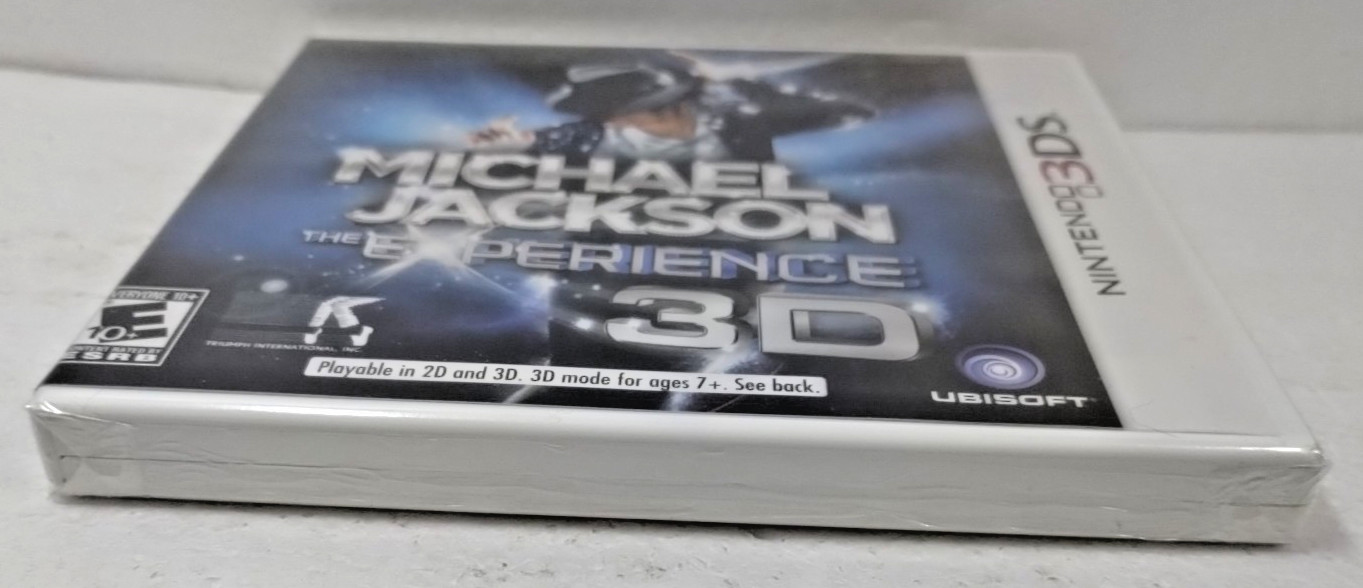 Michael Jackson – The Experience 3D – Nintendo 3DS -New Sealed