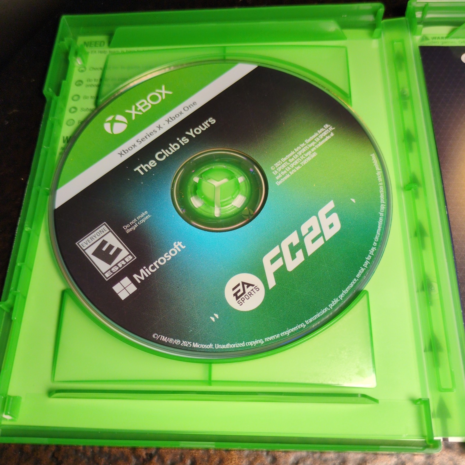EA Sports FC 26 – Microsoft Xbox Series X|S
