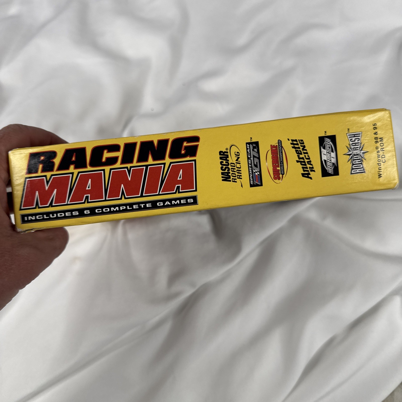 Racing Mania EA Sports – 6 Game Set PC Game Big Box CD ROM Windows 98/95