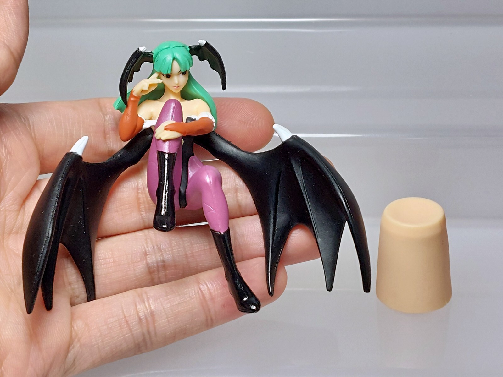 Vampire Darkstalkers HG Series Morrigan Aensland Figure Capcom Bandai U04 2.6in