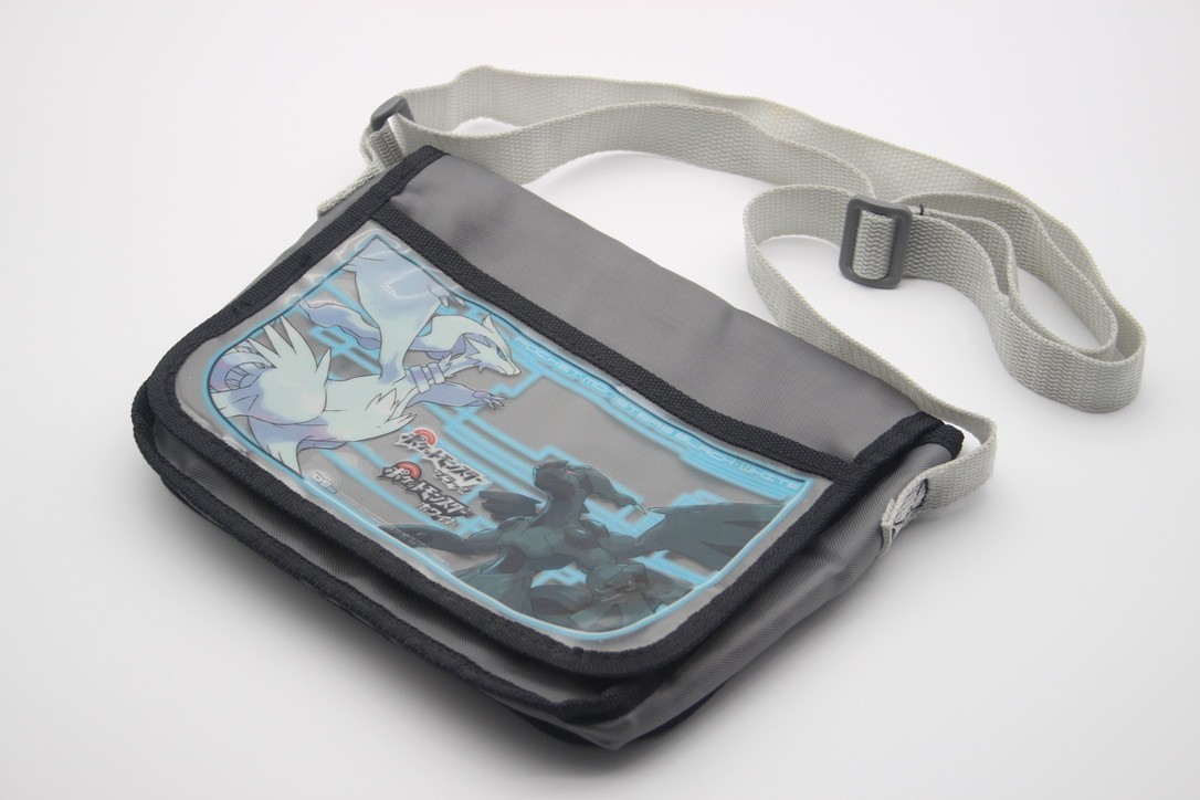 Pokemon Black and White Carrying Case Pouch for Nintendo DS or 3DS XL Japan