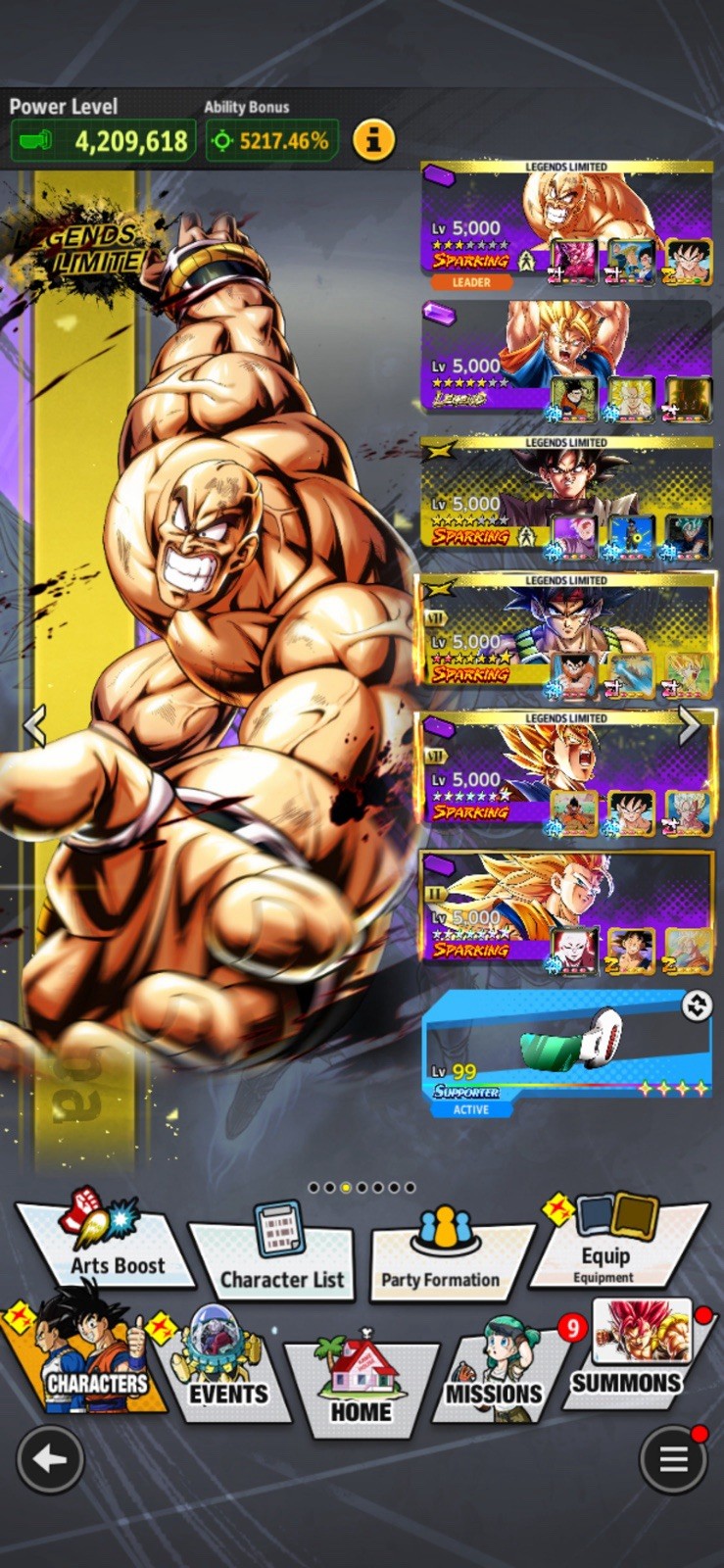 Dragon Ball Legends Endgame Account || New LR Units || Meta PVP Teams ||