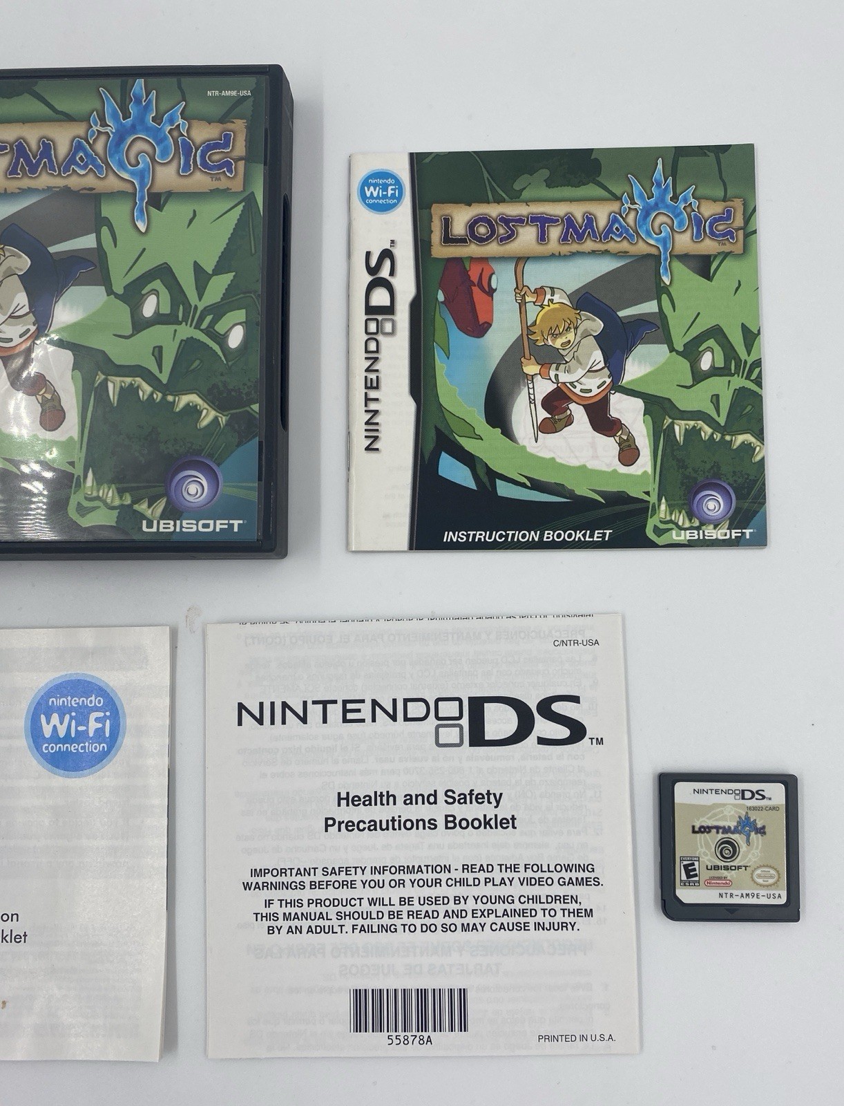 CIB Lost Magic Nintendo DS 2DS 3DS Ubisoft Taito RPG Craft Spells Quick Shipment