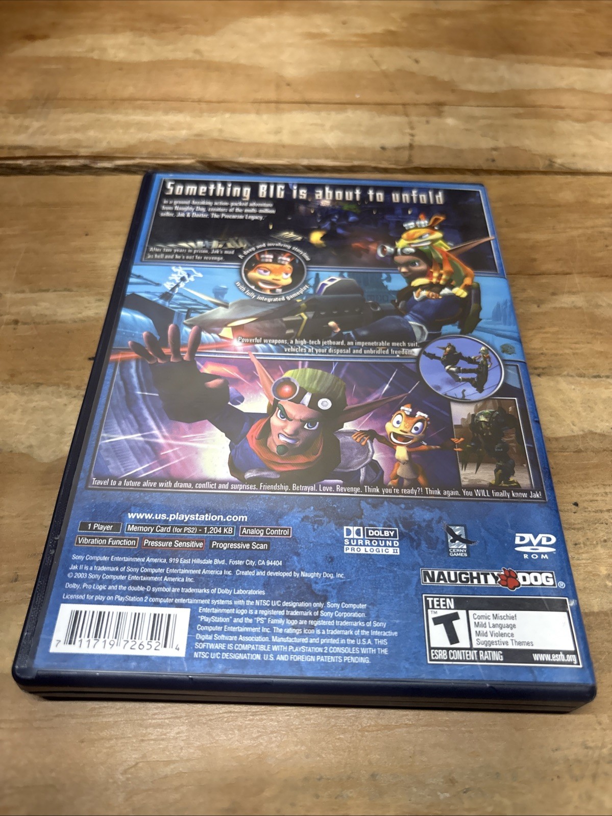 Jak and Dexter & Jak II (Sony PlayStation 2) Tested & Fast Shipping