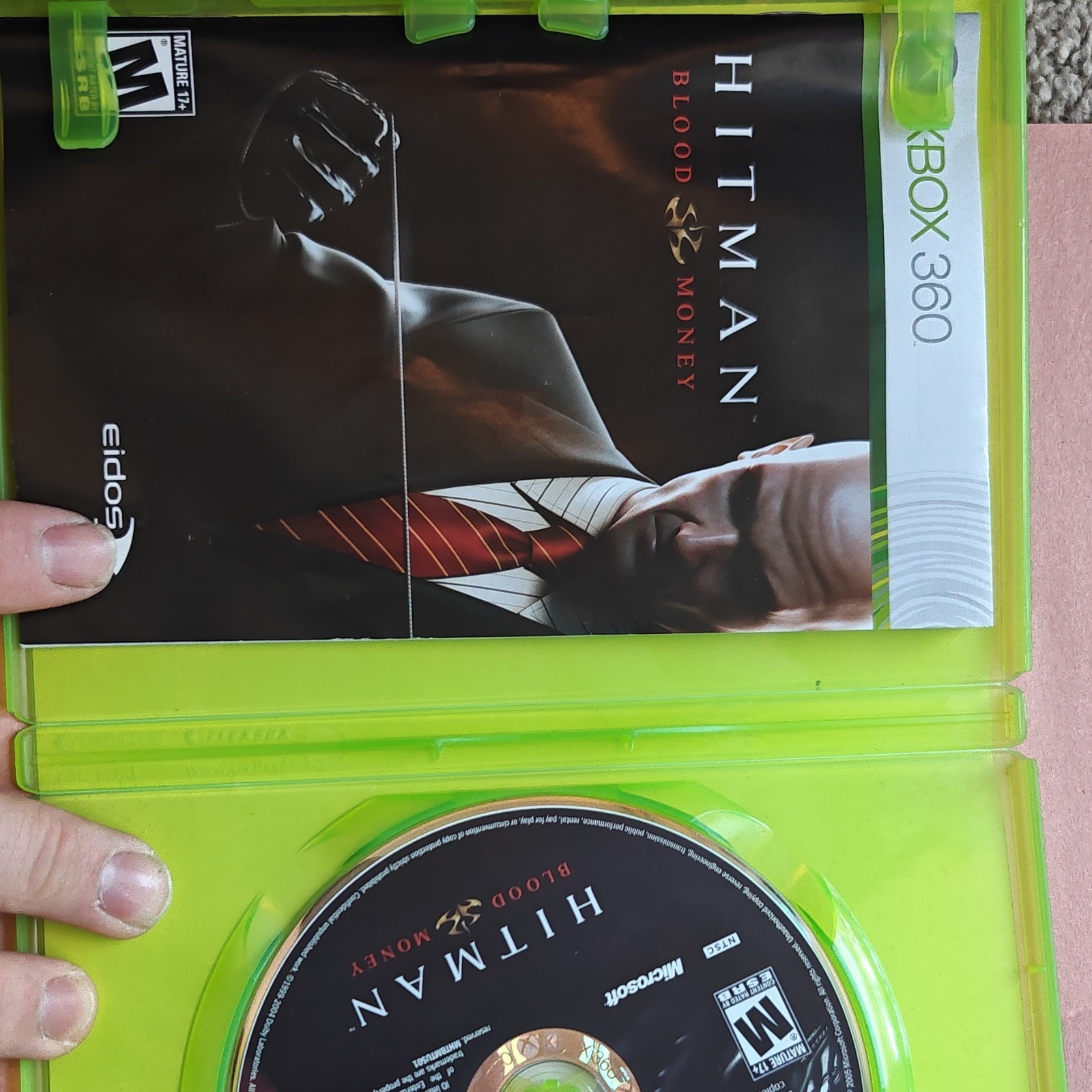 Eidos Hitman: Blood Money Xbox 360 NTSC-U/C Manual Included M 2006
