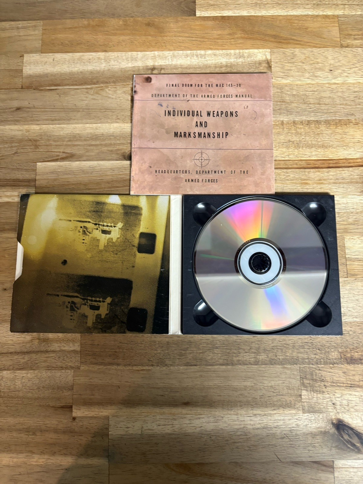 Final Doom Computer Game Mac Macintosh Apple Complete!!!! EXCELLENT