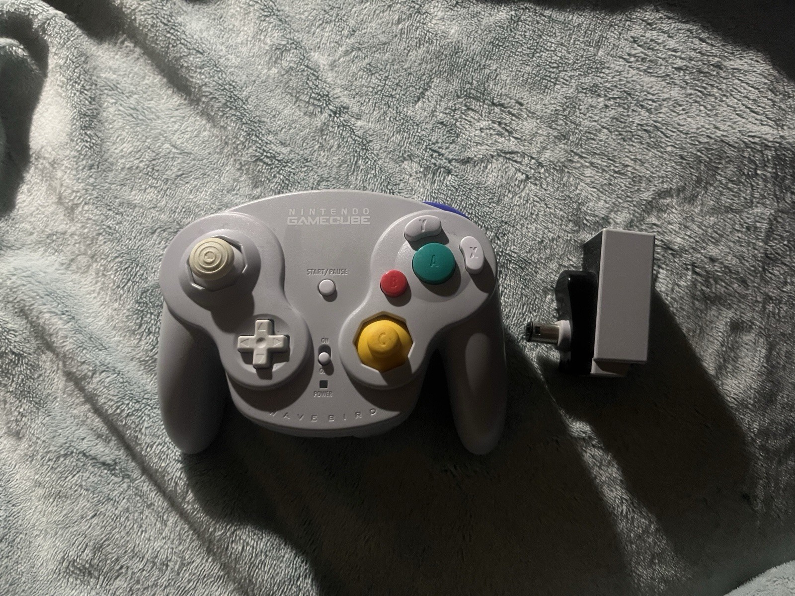 Nintendo Gamecube Wavebird Wireless Controller – Gray Tested And Working!