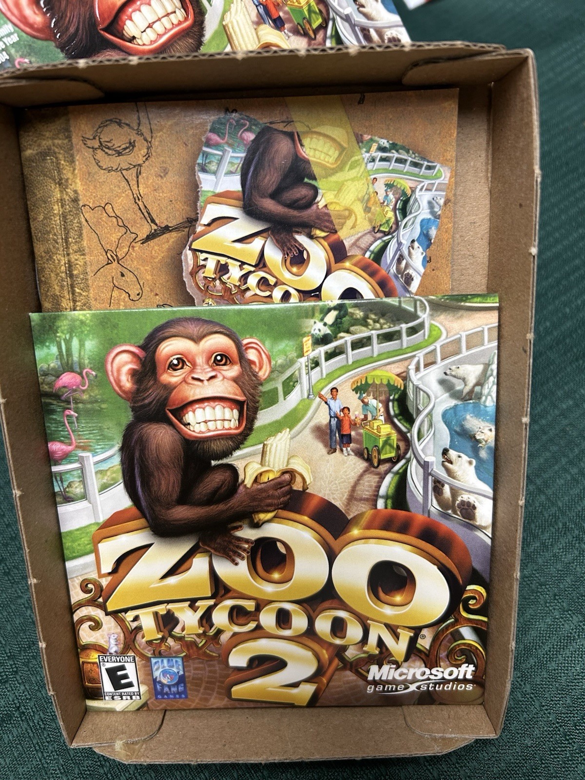 Zoo Tycoon 2 (PC, 2004) Box complete Free Shipping