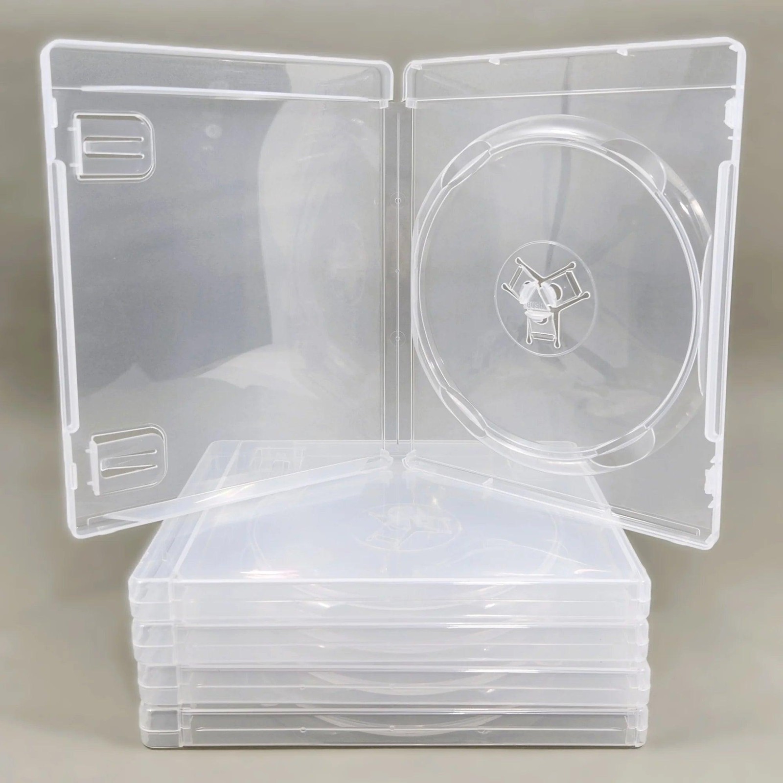 PS3 Replacement Game Case 5-Pack – Clear Empty Disc Cases Only for PlayStation 3