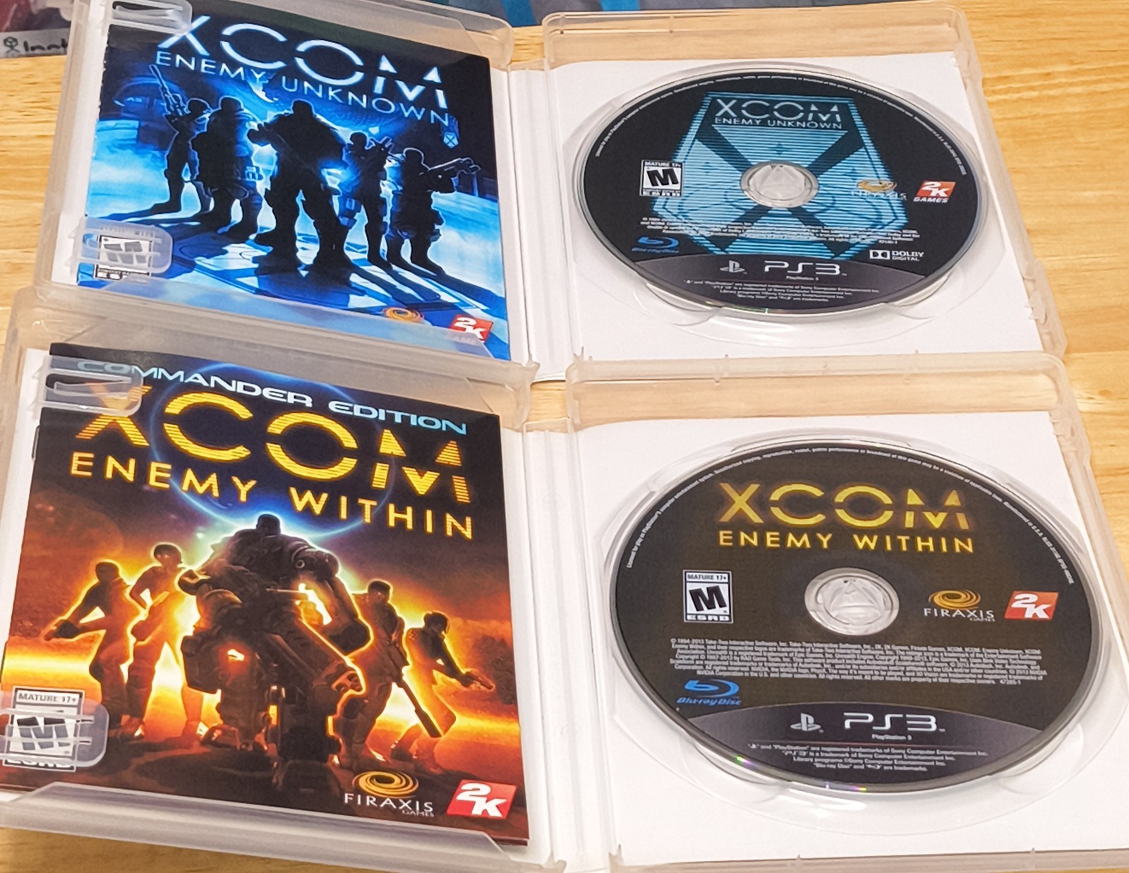 PS3 Games XCOM: Enemy Within — Commander Edition & XCOM Enemy Unknown Complete