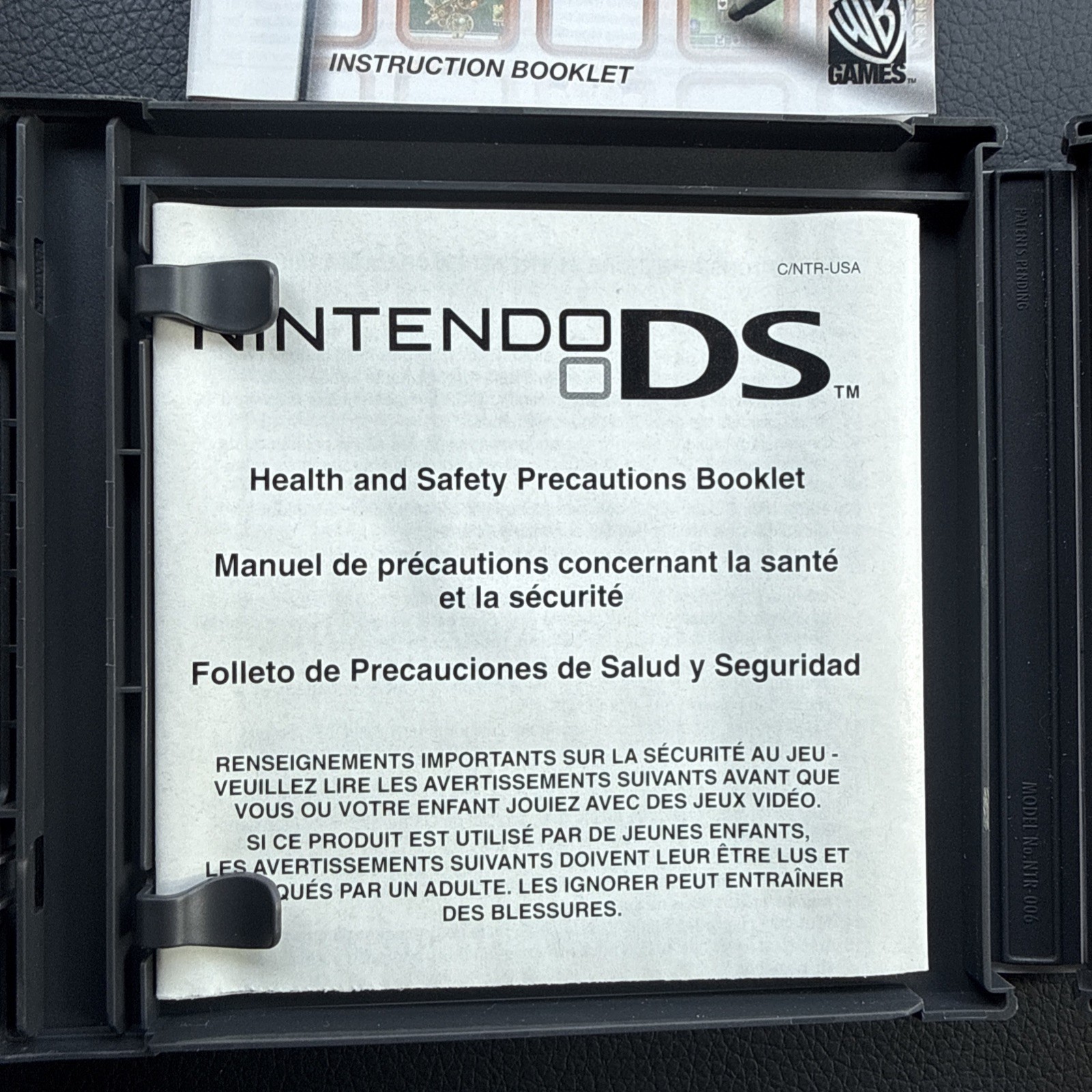 Touchmaster 3 Nintendo DS Complete In Box With Manual Warner Bros