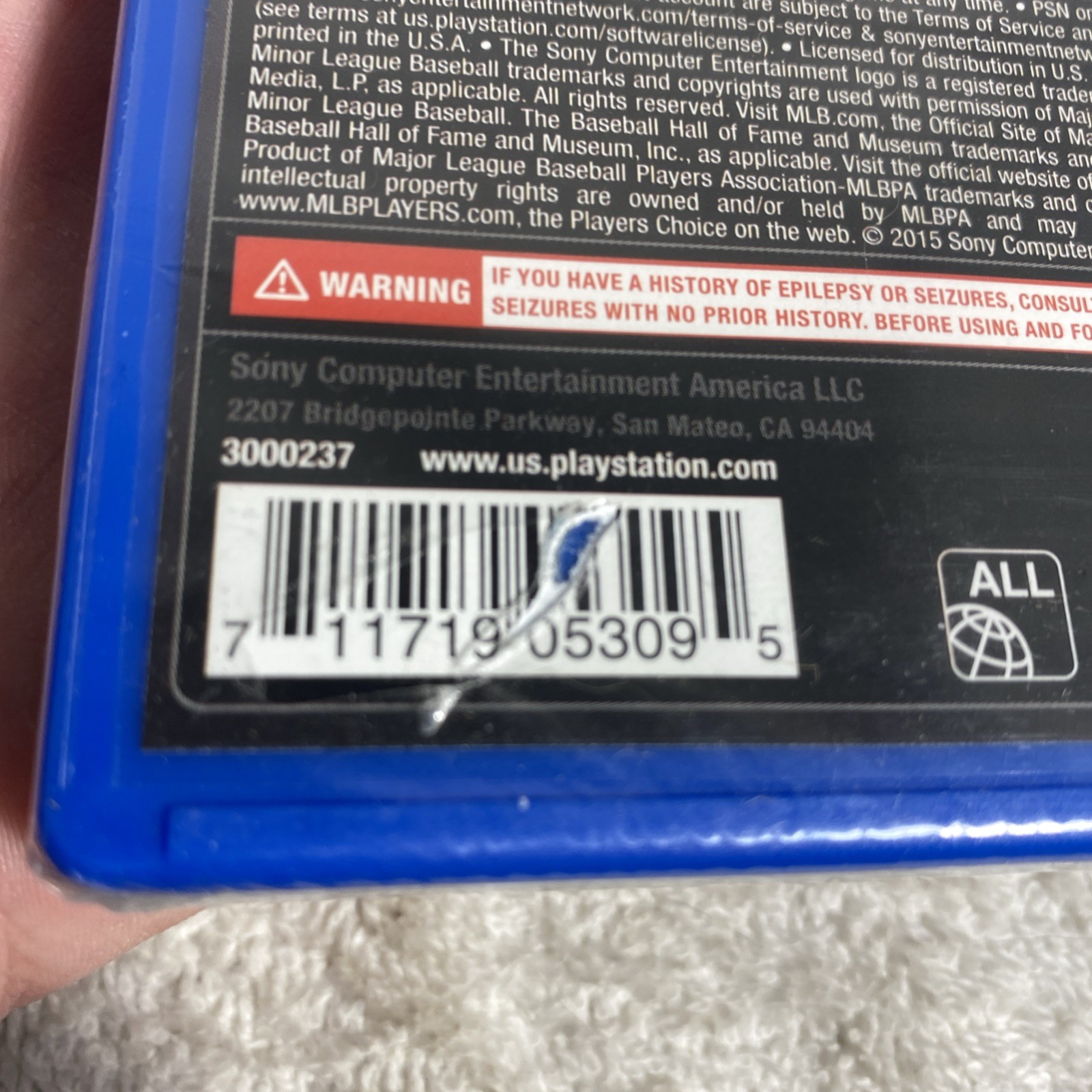 MLB: The Show 15 (PS Vita, 2015) NEW / SEALED Expired Sold AS IS VERY RARE HTF